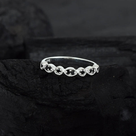 Marquise Half Eternity Band