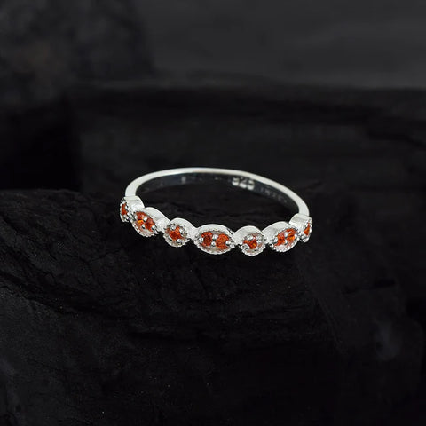 Marquise Half Eternity Band