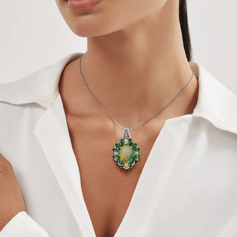 Ethiopian Opal Gemstone Set