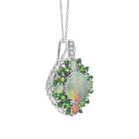 Ethiopian Opal Gemstone Set