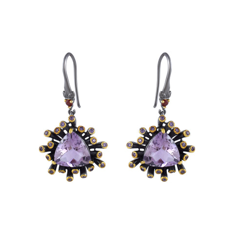 Amethyst Gemstone Earring