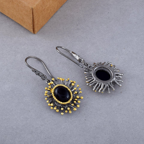 Smoky Quartz Gemstone Earring
