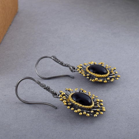 Smoky Quartz Gemstone Earring