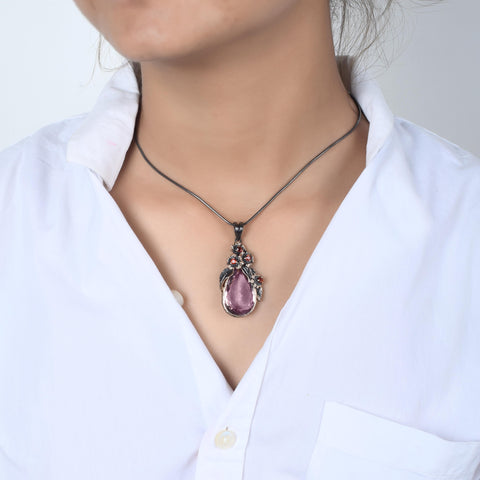 Amethyst Gemstone Pendant