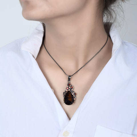 Smoky Quartz Gemstone Pendant