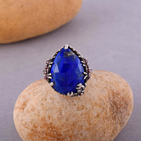 Lapis Lazuli Gemstone Ring