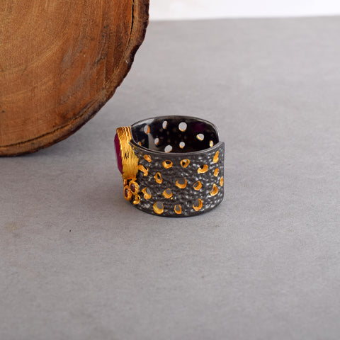 Ruby Gemstone Ring