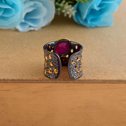 Ruby Gemstone Ring