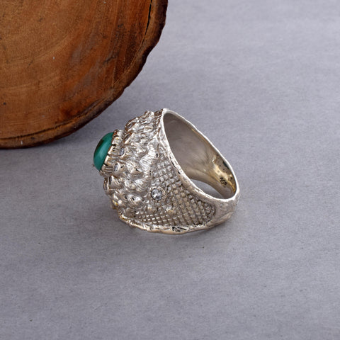 Malachite Gemstone Ring