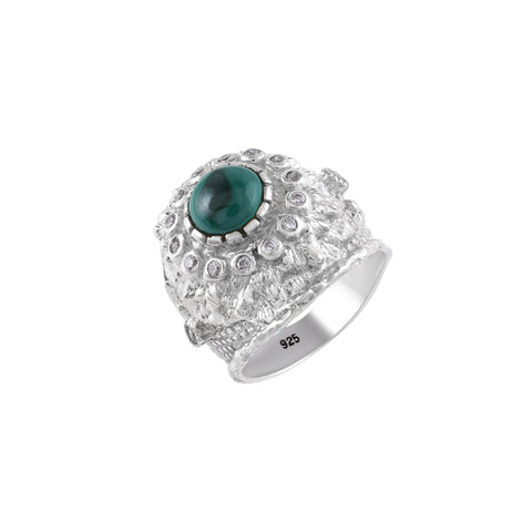 Malachite Gemstone Ring