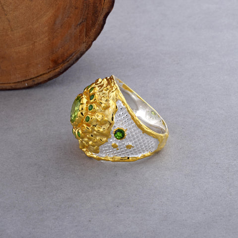 Peridot Gemstone Ring