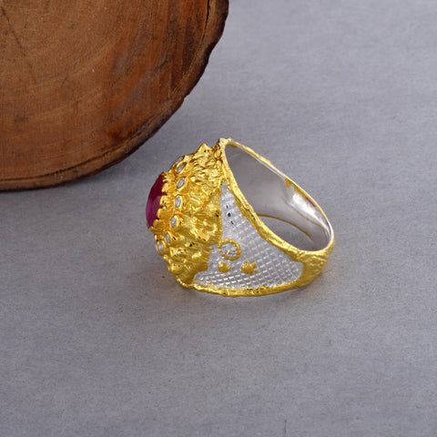 Ruby Gemstone Ring
