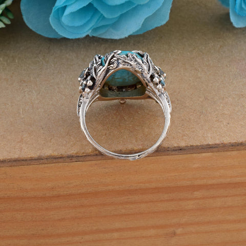 Arizona Turquoise Gemstone Ring