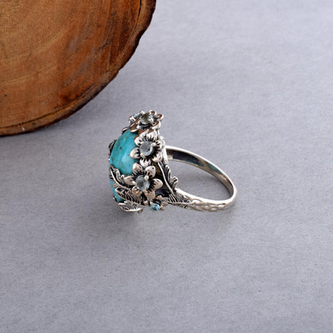 Arizona Turquoise Gemstone Ring