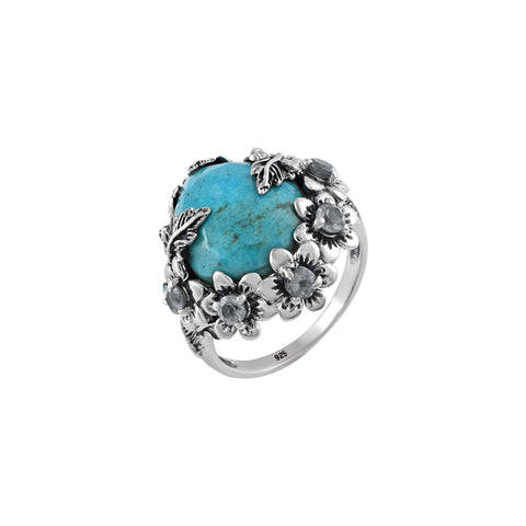 Arizona Turquoise Gemstone Ring