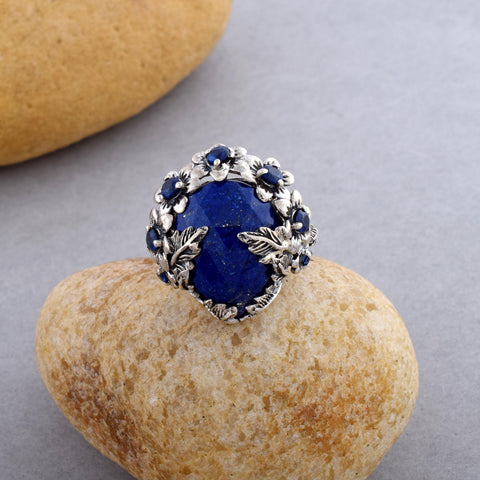 Lapis Lazuli Gemstone Ring