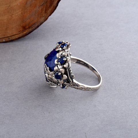 Lapis Lazuli Gemstone Ring