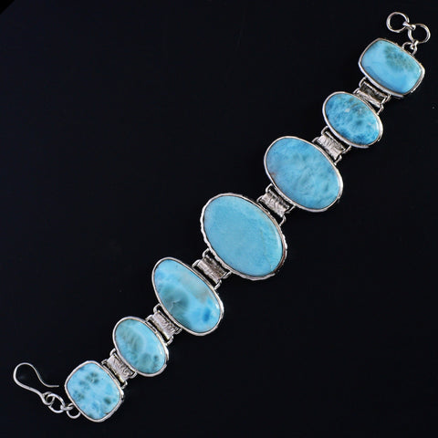 Larimar Bracelet-Statement