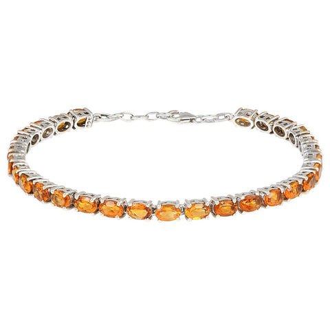 Citrine Tennis Bracelet - Oval