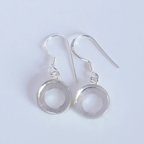 Round Collet for Earrings - Set of 5 earrings